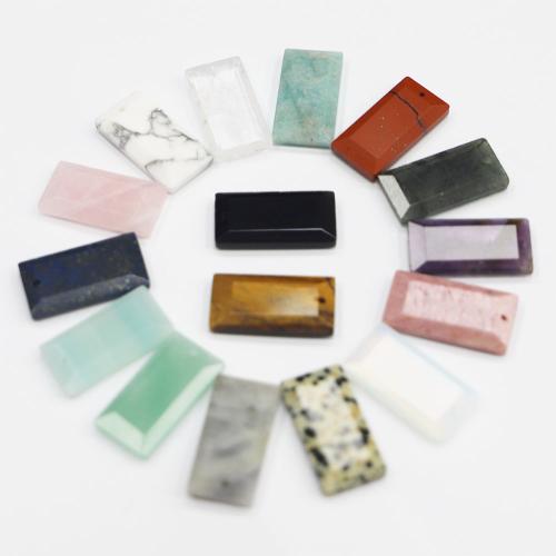 Gemstone Pendants Jewelry Natural Stone DIY Sold By PC