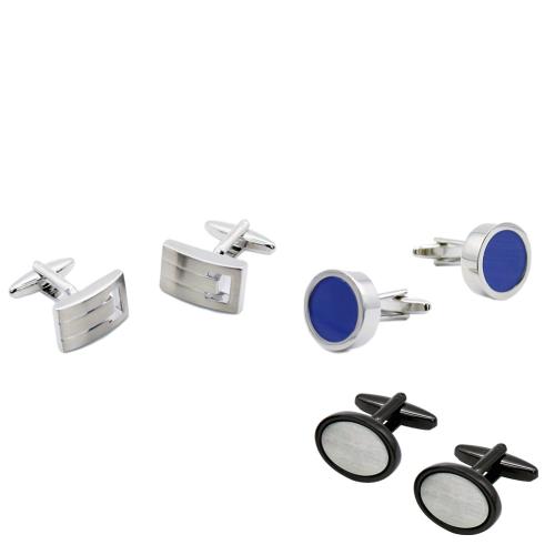 Brass Cufflinks with Resin plated & for man cufflinks length 12-20mm Sold By Pair