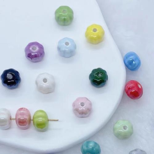 Gioielli perline porcellana, DIY, nessuno, 7.50x10.50mm, Foro:Appross. 2mm, 10PC/borsa, Venduto da borsa