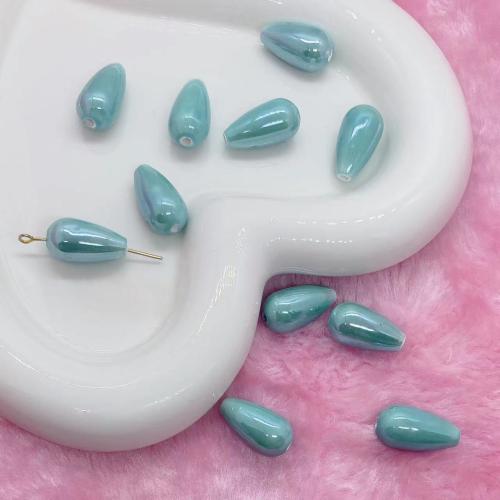 Gioielli perline porcellana, DIY, nessuno, 10x20mm, Foro:Appross. 2mm, 10PC/borsa, Venduto da borsa
