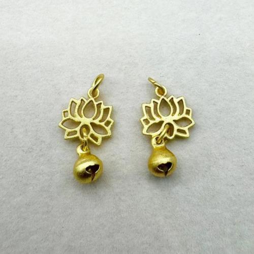 Zink-Aluminium-Anhänger, Zinklegierung, goldfarben plattiert, DIY, goldfarben, 12x26mm, 100PCs/Tasche, verkauft von Tasche
