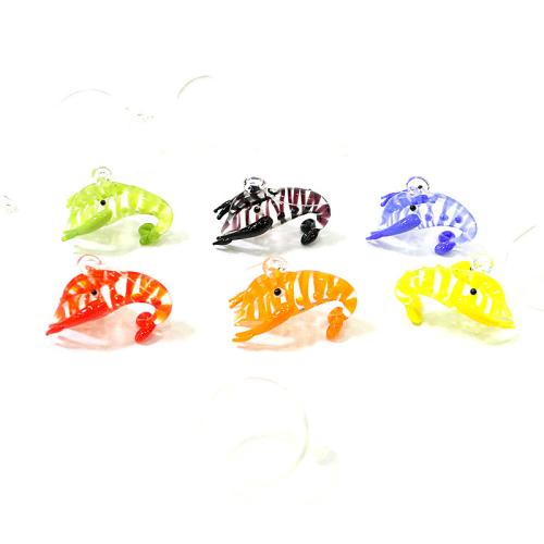 Glass Pendant Lobster DIY 37mm Sold By PC