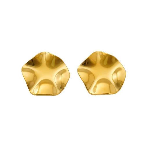 Stainless Steel Stud fülbevaló, 304 rozsdamentes acél, galvanizált, divat ékszerek & a nő, több színt a választás, Által értékesített pár