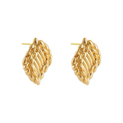 Zinc Alloy Stud Earring plated fashion jewelry & for woman Sold By Pair