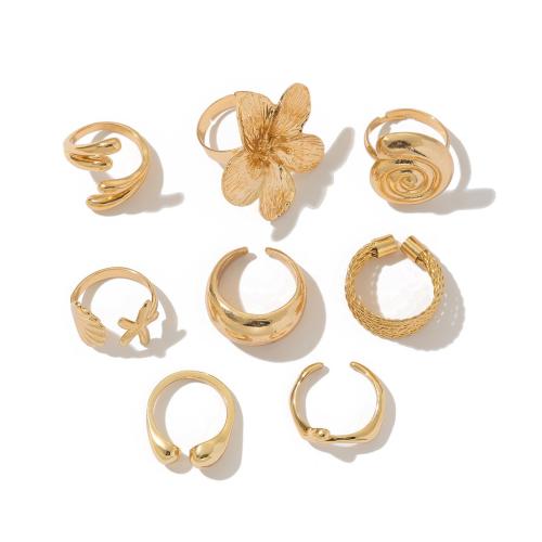 Zinc Alloy Ring Set plated fashion jewelry & for woman Sold By PC