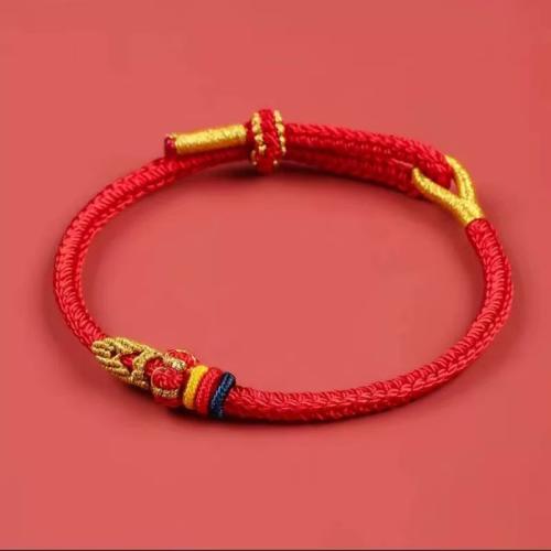 Fashion Bracelet & Bangle Jewelry Knot Cord Horse Eye fashion jewelry Length 18.5 cm Sold By PC