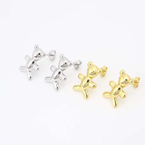 真鍮スタッドピアス, 銅, ファッションジュエリー & 女性用, 無色, 売り手 ペア
