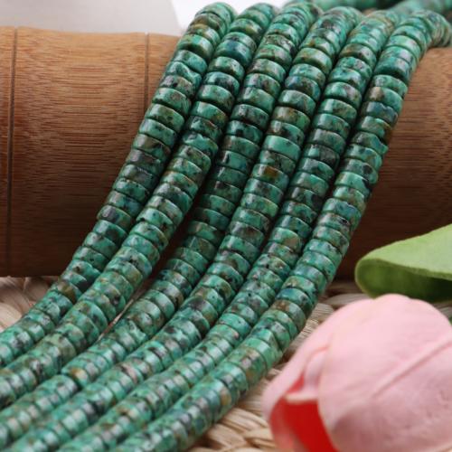 Turquoise Kralen, Afrikaans Turquoise, DIY, gemengde kleuren, 8mm, Per verkocht Ca 36 cm Strand
