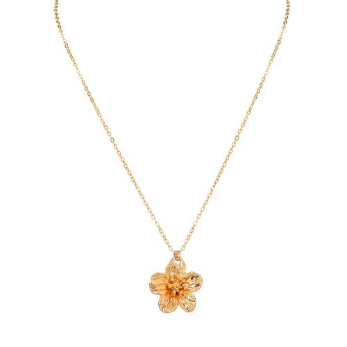 Zinc Alloy Jewelry Necklace plated fashion jewelry & for woman Sold By PC