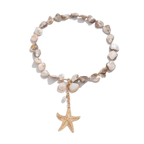 Zinc Alloy šperky Soupravy, Zinek, s Skořápka & Plastové Pearl, á, módní šperky & různé styly pro výběr & pro ženy, více barev na výběr, Prodáno By Pair