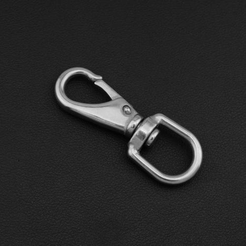Nerezová ocel Lobster dráp zavírací, 304 Stainless Steel, barva stříbrná á, DIY, stříbro, Prodáno By PC