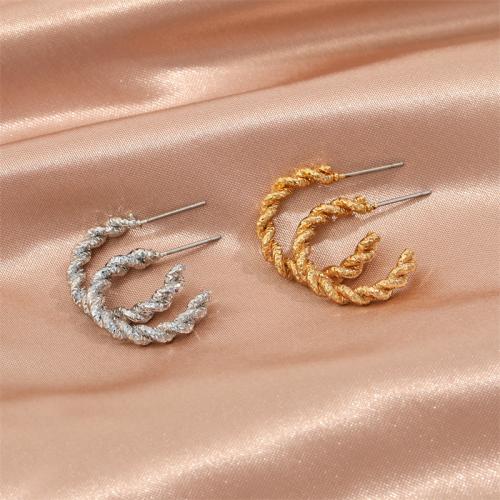 Zinc Alloy Stud Earring plated fashion jewelry & for woman 20mm Sold By Pair