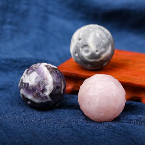 Decoración de Moda, Piedra natural, Joyería, más colores para la opción, 40mm, Vendido por UD