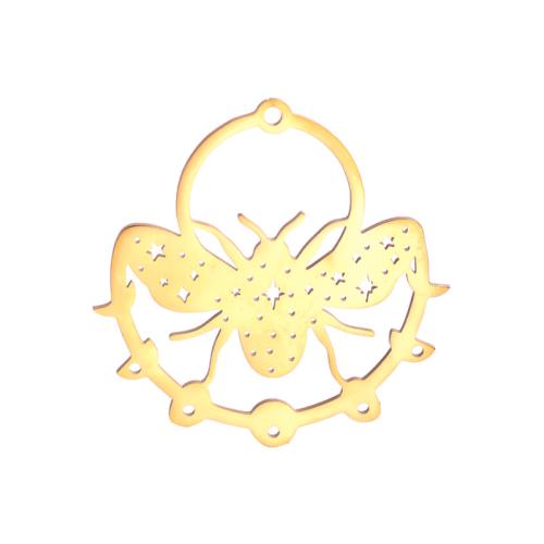 Roestvrij stalen sieraden Hangers, 304 roestvrij staal, plated, DIY, meer kleuren voor de keuze, 10pC's/Bag, Verkocht door Bag