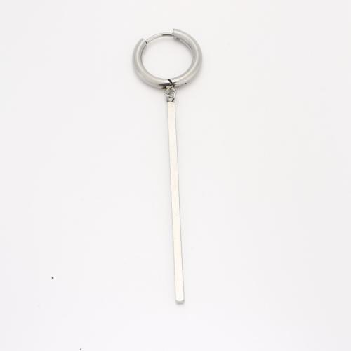 Stainless Steel Drop Earring 304 Stainless Steel fashion jewelry & for woman original color Sold By PC