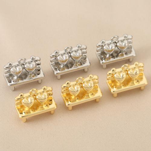 Brass Korut Riipukset, Messinki, päällystetty, tee-se-itse, enemmän värejä valinta, nikkeli, lyijy ja kadmium vapaa, 10PC/laukku, Myymät laukku