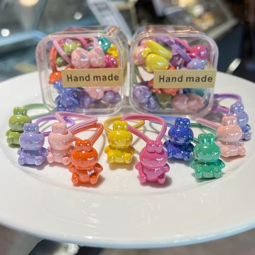 Poninhäntä haltija, Akryyli, kanssa Nylon, muoti korut, enemmän värejä valinta, 10PC/set, Myymät set