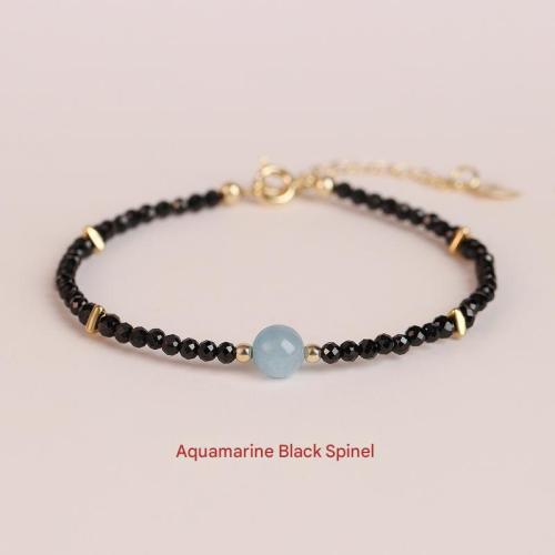 Quartz Karkötők, Természetes Quartz, galvanizált, divat ékszerek, kevert színek, Length16cm+5cm, Által értékesített PC