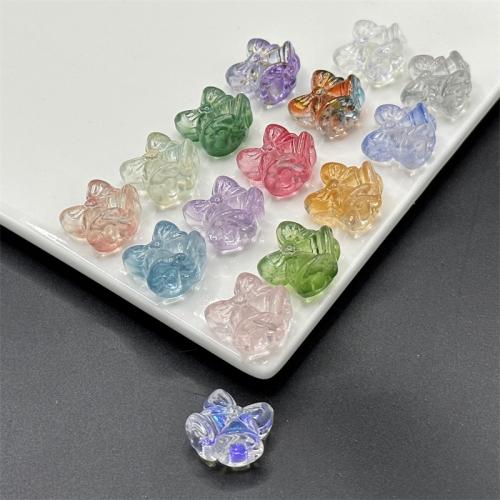Plated Lampwork Beads Bell DIY Sold By Bag