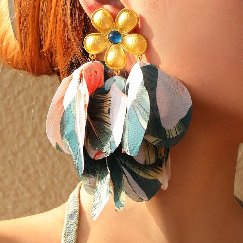 Sinc Alloy Earrings, le Éadach & Roisín, jewelry faisin, dathanna níos mó le haghaidh rogha, Díolta De réir Péire