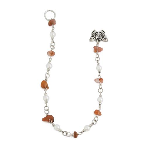 Accessoires pour cheveux résultats bricolage, alliage de zinc, avec turquoise & perle de plastique, Plaqué de couleur d'argent, bijoux de mode & pour femme, plus de couleurs à choisir, Vendu par PC