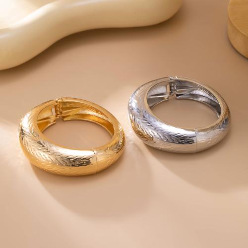 Zinklegering bangles, Zinc Alloy, plated, mode sieraden & verschillende stijlen voor de keuze & voor vrouw, meer kleuren voor de keuze, Verkocht door PC