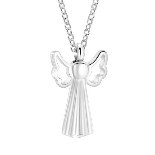304 Stainless Steel Cinerary Casket Pendant silver color plated DIY silver color Sold By PC
