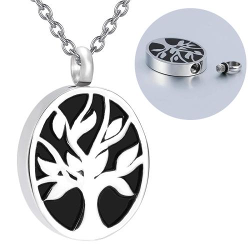 304 Stainless Steel Cinerary Casket Pendant plated DIY & epoxy gel mixed colors Sold By PC