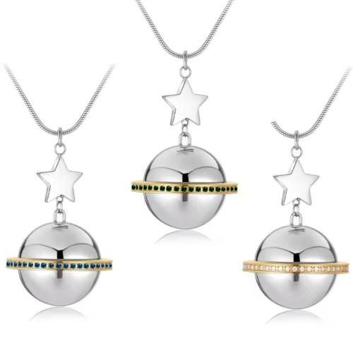 304 Stainless Steel Cinerary Casket Pendant silver color plated DIY & with rhinestone Sold By PC