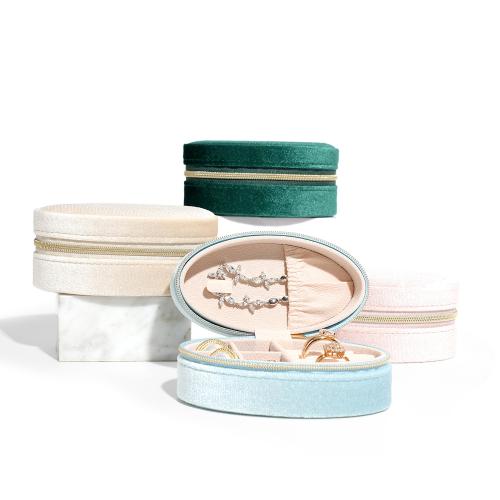 Velveteen smyckeset box, med Velveteen, Bärbara & Hållbar, fler färger för val, Säljs av PC