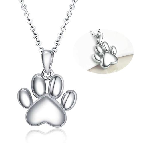 304 Stainless Steel Cinerary Casket Pendant Claw silver color plated DIY silver color Sold By PC
