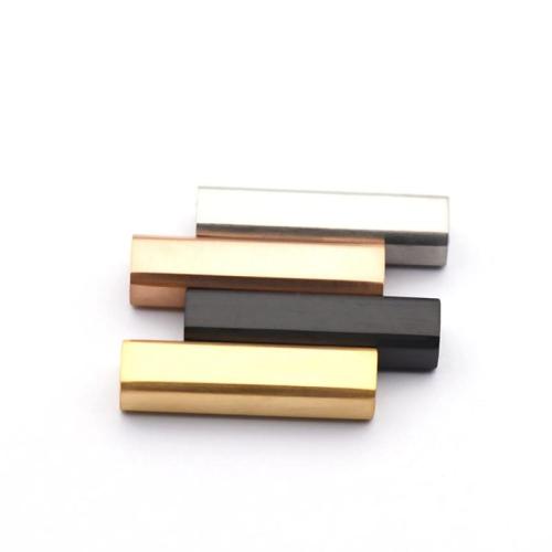 Fecho magnético de aço inoxidável, Aço inoxidável 304, Retângulo, banhado, DIY & tamanho diferente para a escolha, Mais cores pare escolha, vendido por PC