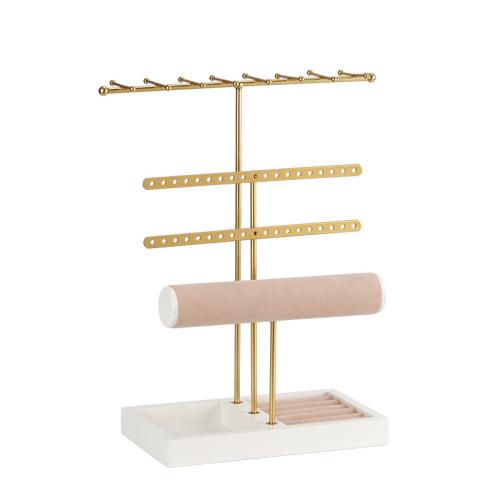 Hout Multi-purpose Sieraden Display, met Ijzer, meer kleuren voor de keuze, 200x120x305mm, Verkocht door PC
