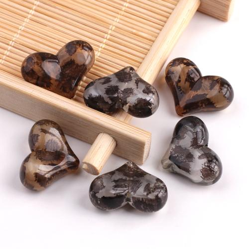 Akryl smycken pärlor, Hjärta, DIY & emalj, fler färger för val, Säljs av PC