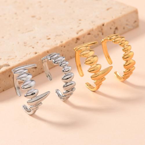 Stainless Steel Finger Ring 304 Stainless Steel plated fashion jewelry & Unisex US Ring Sold By PC