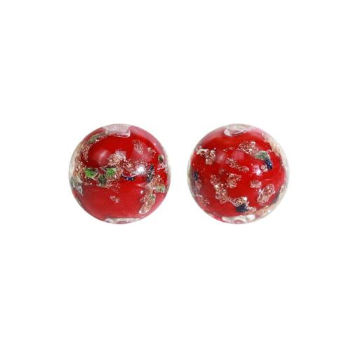 Glass Beads Round DIY Sold By PC