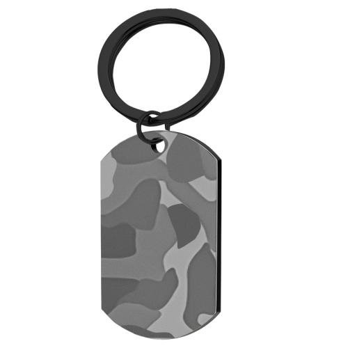304 Stainless Steel Key spona, Tisk, unisex, více barev na výběr, 50x28mm, Prodáno By PC