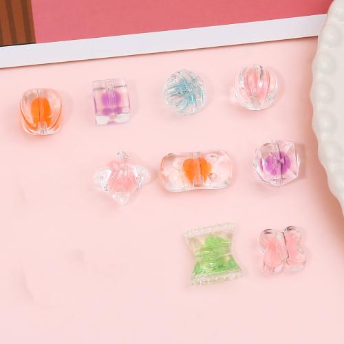 Acrylic Jewelry Beads DIY Sold By Bag