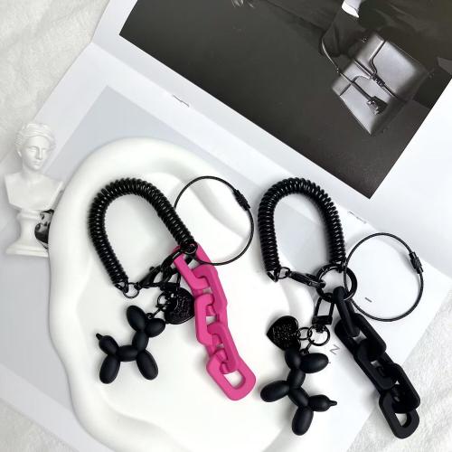 Pryskyřice Key spona, s Zinek, Pes, unisex, více barev na výběr, 150mm, Prodáno By PC