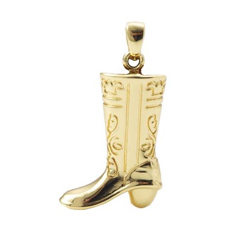 Brass Jewelry Pendants Rhombus plated DIY golden nickel lead & cadmium free Sold By PC