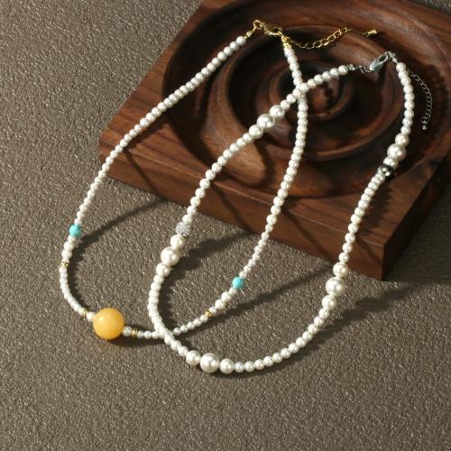 Farraige Theas Shell muince, Shell Pearl, le Gemstone & Prás, plátáilte, jewelry faisin & stíleanna éagsúla do rogha & micrea réiteach zirconia ciúbach, dathanna níos mó le haghaidh rogha, Díolta De réir PC