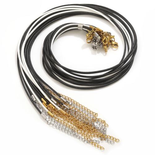 Vosk Řetěz, s 304 Stainless Steel, ruční práce, různé délky pro volbu & DIY & různé velikosti pro výběr, více barev na výběr, 10PC/Bag, Prodáno By Bag