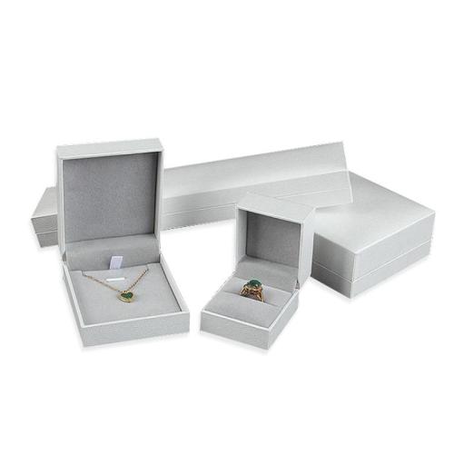 PU Πολυλειτουργικό Κοσμήματα Box, με Φέλπα & Πλαστική ύλη, διαφορετικό μέγεθος για την επιλογή, περισσότερα χρώματα για την επιλογή, Sold Με PC