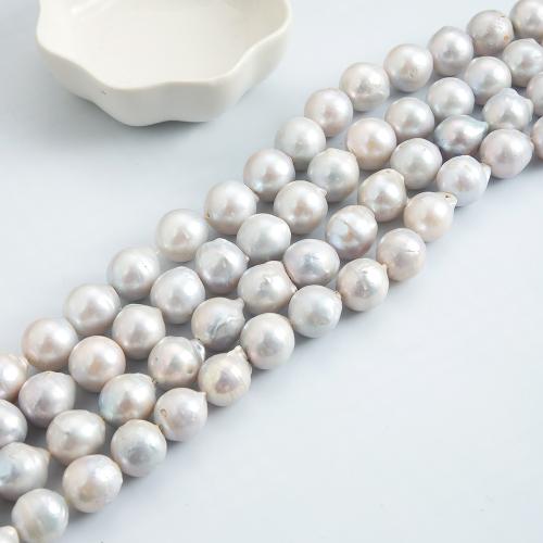 Cultured Baroque Freshwater Pearl Beads Potato DIY white Sold By Strand