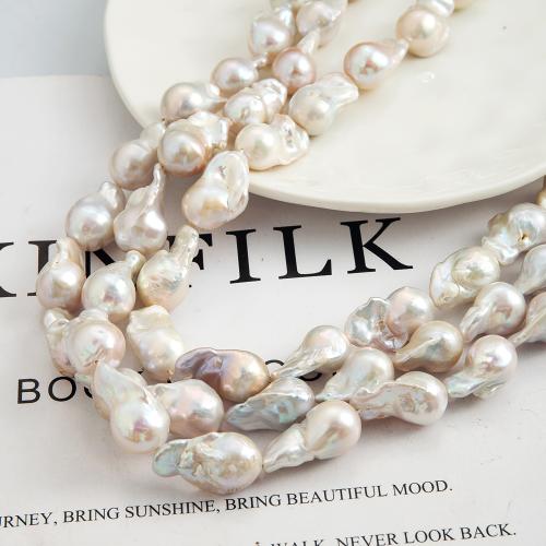 Cultured Baroque Freshwater Pearl Beads irregular DIY white Sold By Strand