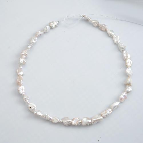 Freshwater Pearl Beads Baroque DIY white Sold By Strand