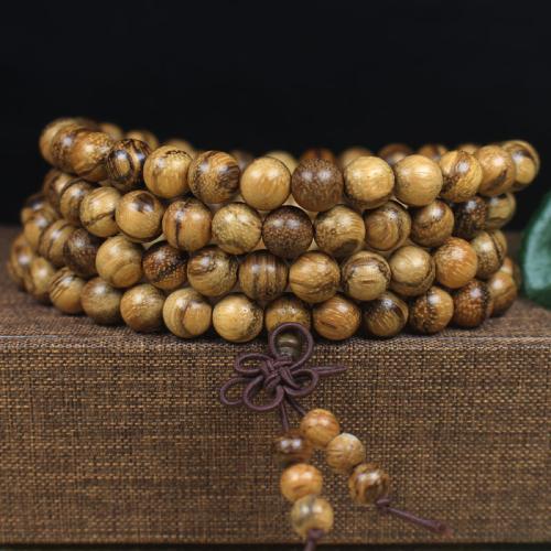 incense Adhmad Bracelet, multilayer & unisex & stíleanna éagsúla do rogha, Fad Thart 34 Inse, Díolta De réir PC