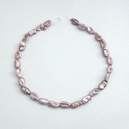 Pérolas de água doce grânulos, miçangas, Irregular, DIY, roxo, 15x10mm, 34PCs/Strand, vendido por Strand