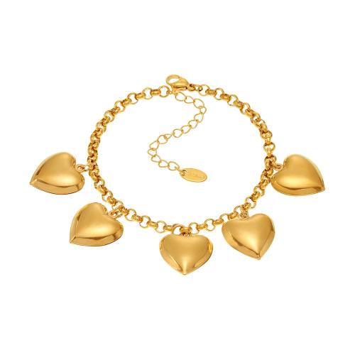 Stainless Steel Bangle Set 304 Stainless Steel 18K gold plated fashion jewelry & for woman Sold By PC