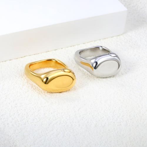 Ring Finger ze stali nierdzewnej, Stal nierdzewna 304, Powlekane, biżuteria moda & różnej wielkości do wyboru & dla kobiety, dostępnych więcej kolorów, sprzedane przez PC